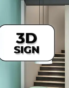 3D Signage Rendering